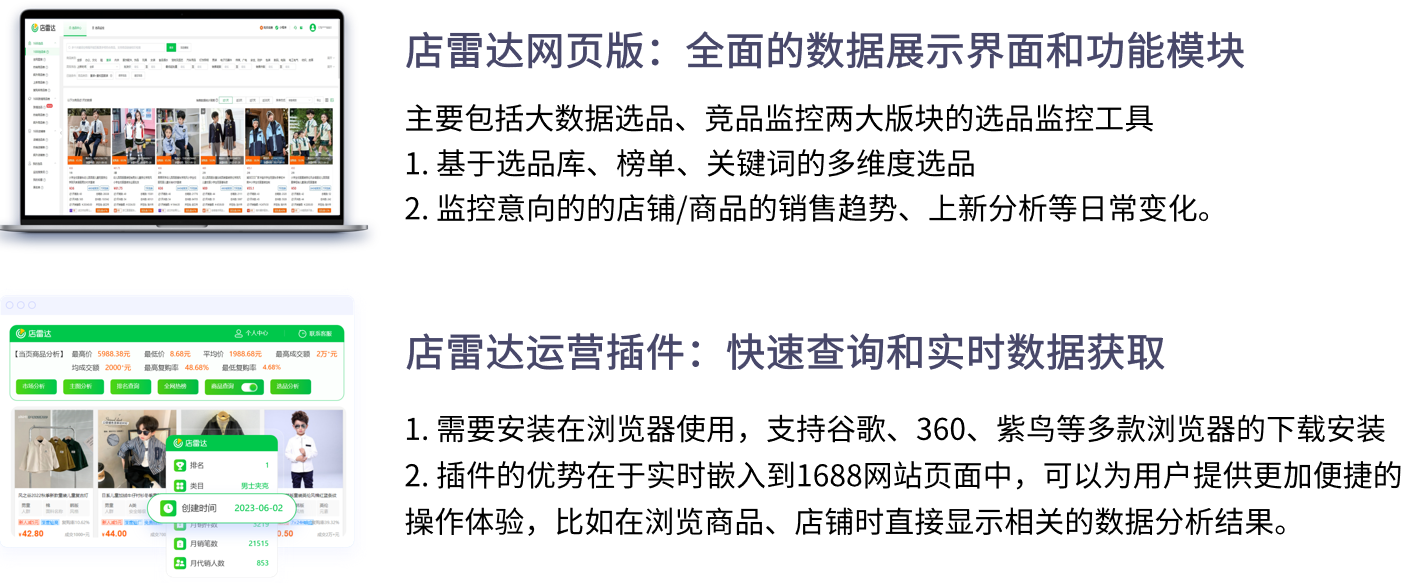 做电商难？那是因为你不会用店雷达1688选品工具